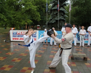 Ростовская организация киокушинкай на защите детей