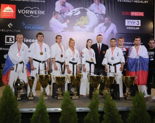 Результаты 33-го Чемпионата Европы и Первенства Европы по киокушинкай